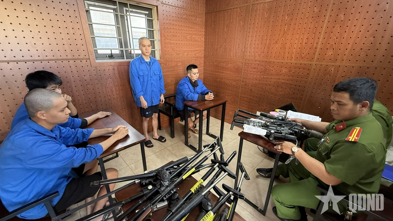 Công an tỉnh Đắk Lắk triệt xóa đường dây chuyên chế tạo súng quân dụng